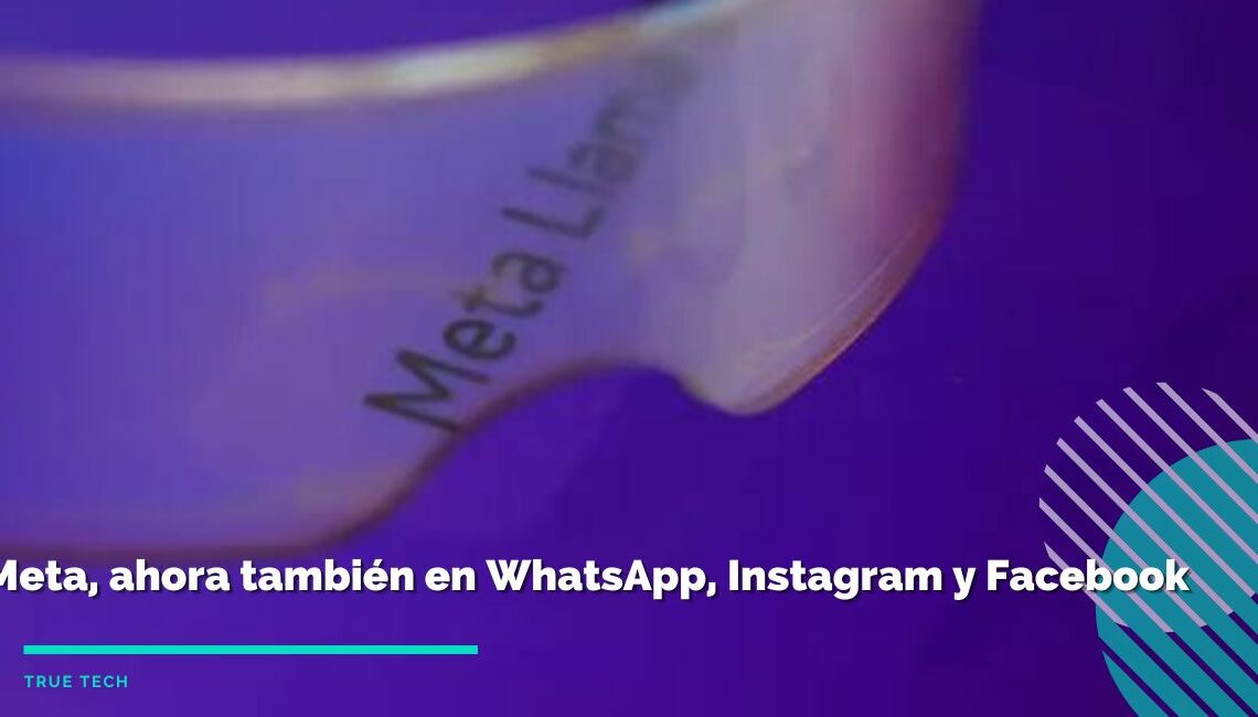 Meta, ahora disponible en WhatsApp, Instagram y Facebook